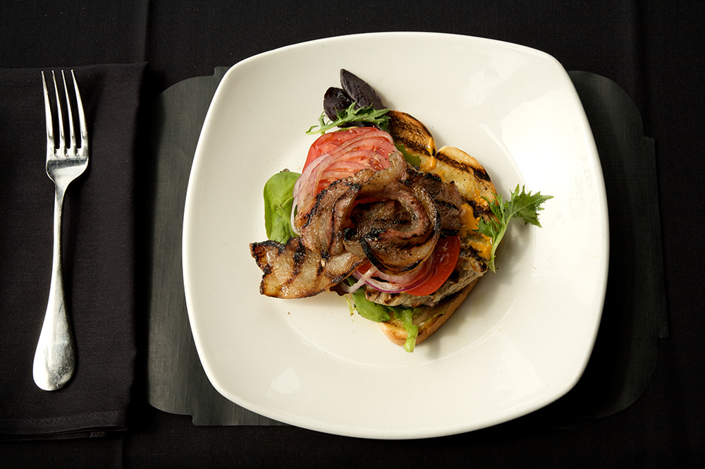 Grilled Pork Loin and Pancetta, The Strip Club